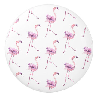 Bouton De Porte En Céramique Série Tender Flamingo Design 5