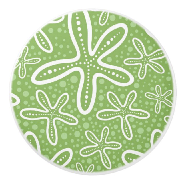 Bouton De Porte En Céramique Shell modèlent sur l'arrière - plan repéré (Devant)