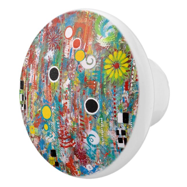 Bouton De Porte En Céramique Side Show Ceramic Knob (Droite)