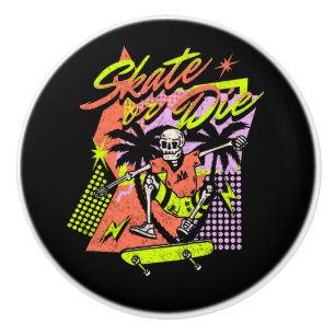 Bouton De Porte En Céramique Skate