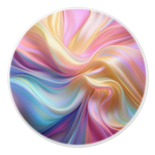 Bouton De Porte En Céramique Soie pastel colorée