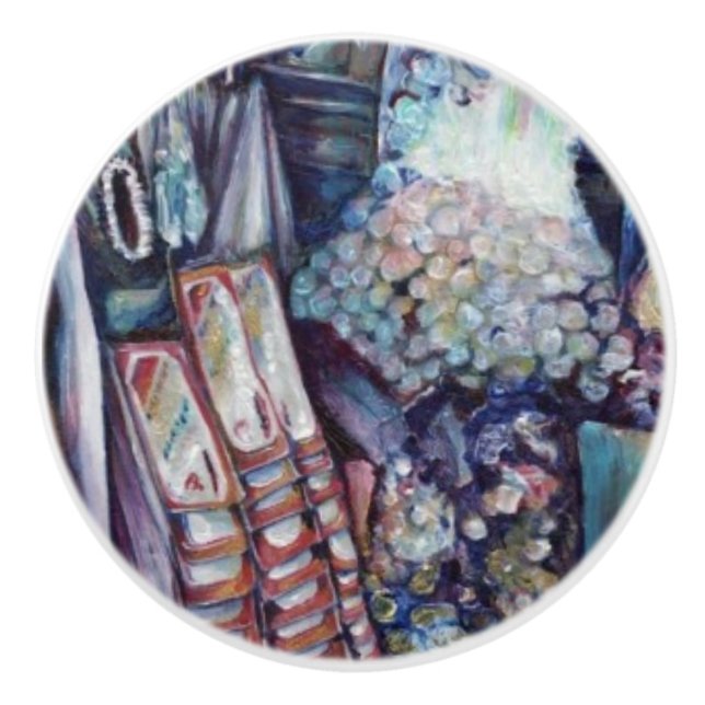 Bouton De Porte En Céramique Splendid Tekka Center's Specials (Devant)