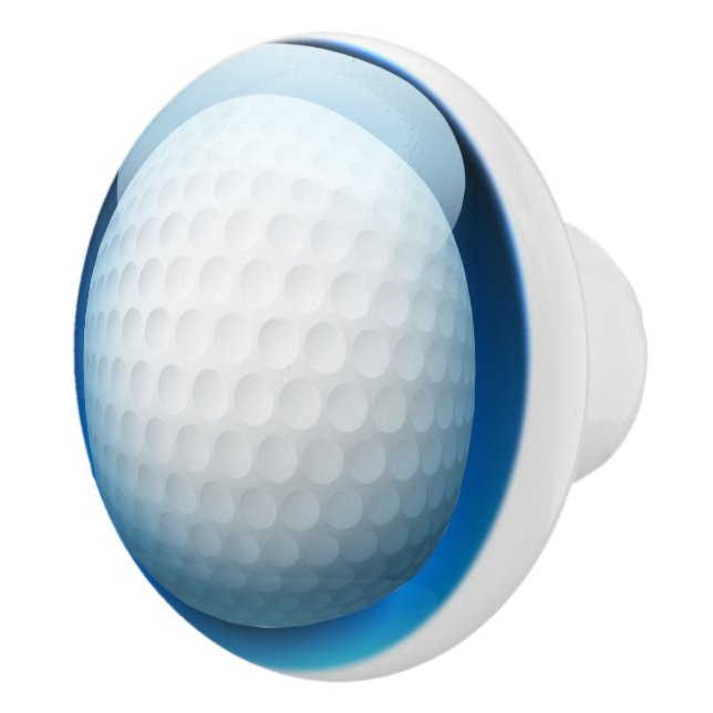 Bouton De Porte En Céramique Sports Golf Ball Drawer Knows (Droite)