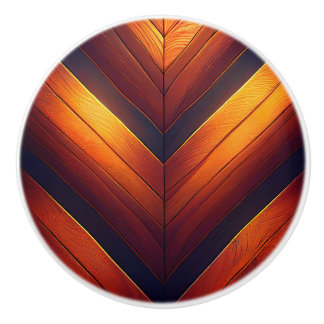 Bouton De Porte En Céramique Style boisé