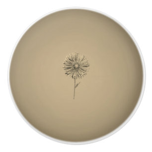 BOUTON DE PORTE EN CÉRAMIQUE STYLE DE CONCEPTION D'ART DE PÂLE DE PORTE CÉRAMIQ