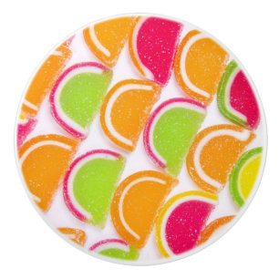 Bouton De Porte En Céramique Sucrerie différente colorée de gelée