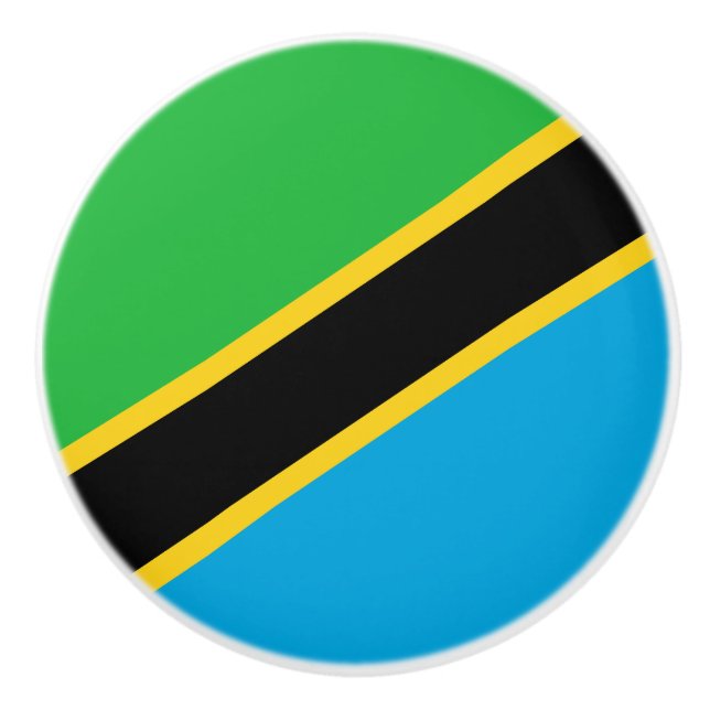 Bouton De Porte En Céramique Tanzanie (Devant)