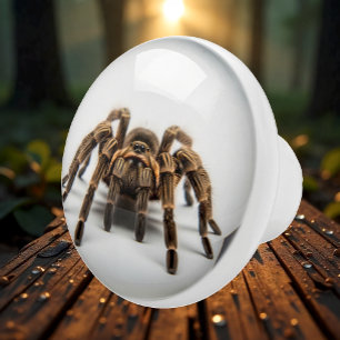 Bouton De Porte En Céramique Tarantula Araignée Knob décoratif, amusant