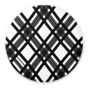 Bouton De Porte En Céramique Texture de rayures