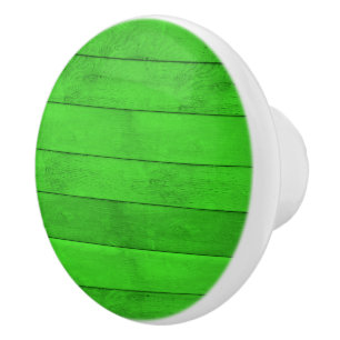 Bouton De Porte En Céramique Tige en céramique en bois vert