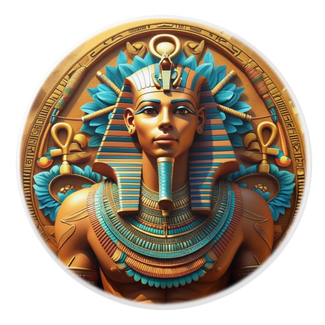 Bouton De Porte En Céramique Tige en céramique PHARON (Devant)