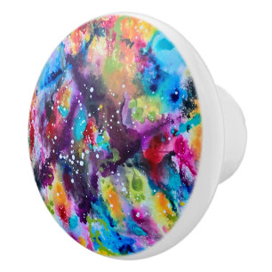 Bouton De Porte En Céramique Tige en céramique Stardust