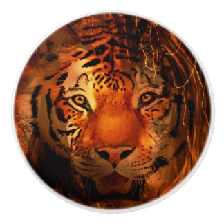 Bouton De Porte En Céramique Tiger