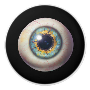 Bouton De Porte En Céramique Tirette de porte en boule oculaire
