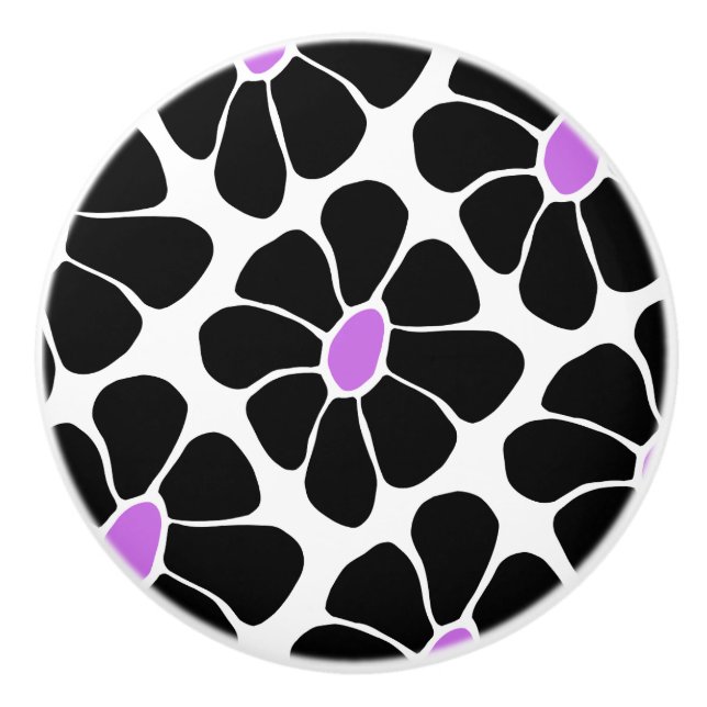 Bouton De Porte En Céramique "Tiroir en céramique sur mesure élégant" (Devant)