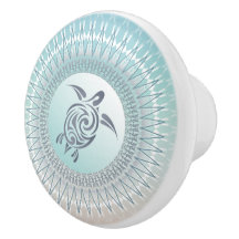 Tortue De Mer Et Mandala Nautique