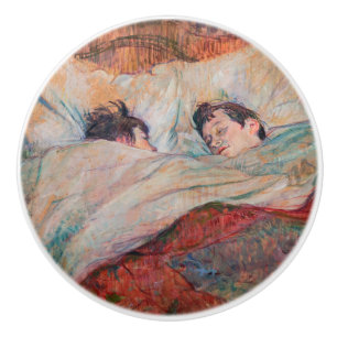 Bouton De Porte En Céramique Toulouse-Lautrec - Le Lit