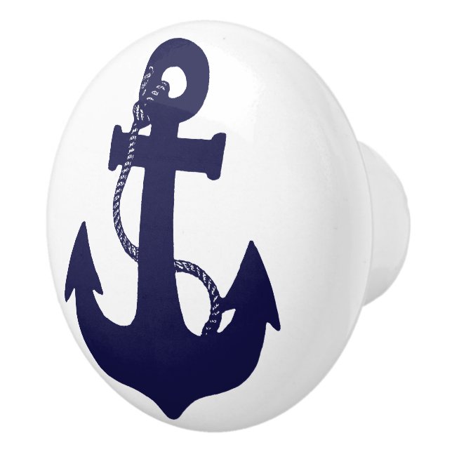 Bouton De Porte En Céramique Traction de bouton/tiroir d'Ancre (Droite)