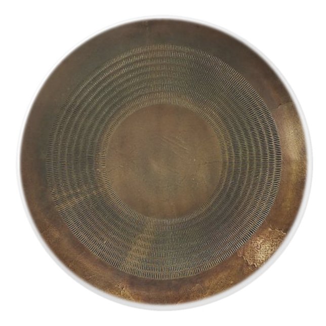 Bouton De Porte En Céramique Traction rustique/bouton de tiroir en métal (Devant)