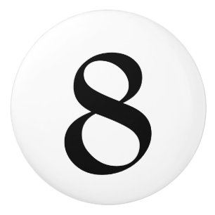 Bouton De Porte En Céramique Tractions numérotées de tiroir