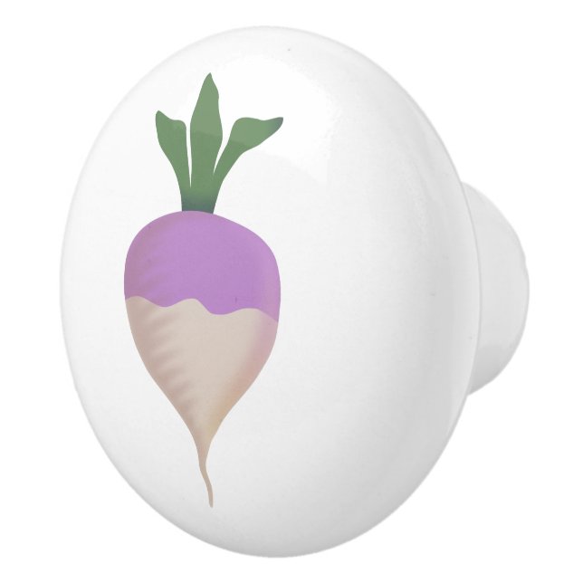 Bouton De Porte En Céramique Turnip (Droite)