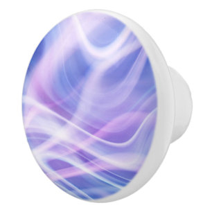 Bouton De Porte En Céramique Un brouillard pastel mystique