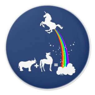 Bouton De Porte En Céramique Unicorn origin