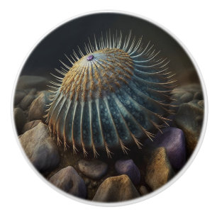 Bouton De Porte En Céramique Urchine de Deep Sea