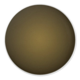 Bouton De Porte En Céramique Vignette granuleuse marron et noir tendance