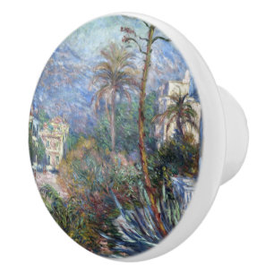Bouton De Porte En Céramique Villas Claude Monet vintages à Bordighera