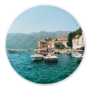 Bouton De Porte En Céramique Ville côtière de Perast, Monténégro