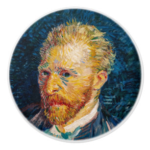 Bouton De Porte En Céramique Vincent Van Gogh - Autoportrait