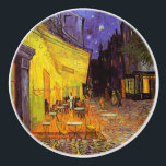 Bouton De Porte En Céramique Vincent Van Gogh Café Terrasse Au Night Fine Art<br><div class="desc">Vincent Van Gogh Cafe Terrace At Night Fine Art Vincent Willem van Gogh est un peintre postimpressionniste hollandais dont l'oeuvre, remarquable par sa beauté rugueuse, son honnêteté émotionnelle et sa couleur audacieuse, a eu une influence considérable sur l'art du XXe siècle. Il produit des portraits, des autoportraits, des paysages et...</div>