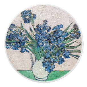 Bouton De Porte En Céramique Vincent van Gogh - Irises
