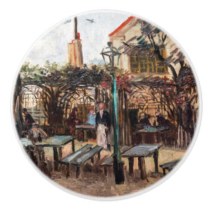 Bouton De Porte En Céramique Vincent Van Gogh - La Guinguette sur Montmartre