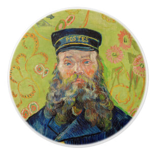 Bouton De Porte En Céramique Vincent Van Gogh - Postman Joseph Roulin