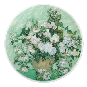 Bouton De Porte En Céramique Vincent van Gogh - Rose