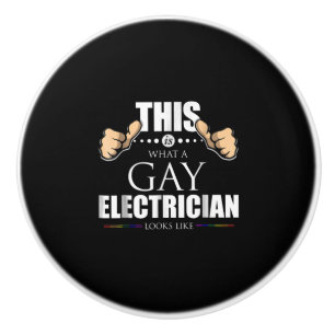 Bouton De Porte En Céramique Voici À Quoi Ressemble Un Électricien Gay