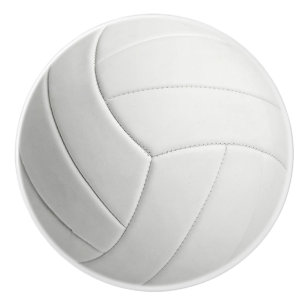 Bouton De Porte En Céramique Volleyball Sports Ceramic Knob