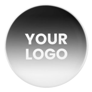 Bouton De Porte En Céramique Votre logo et dégradé de couleur moderne modifiabl