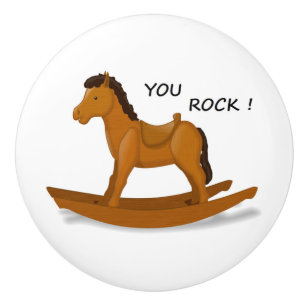 BOUTON DE PORTE EN CÉRAMIQUE VOUS ROULEZ