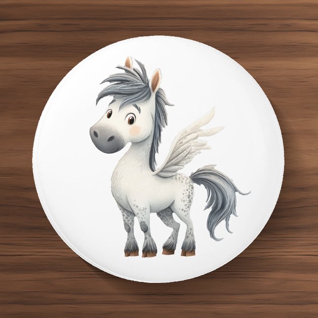 Bouton De Porte En Céramique Whimsical Pegasus Ceramic Kids Room (Créateur téléchargé)