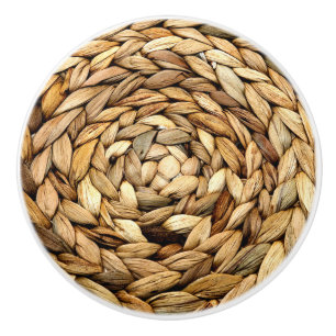 Bouton De Porte En Céramique Wicker