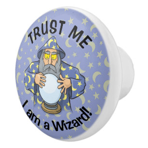 Bouton De Porte En Céramique Wizard