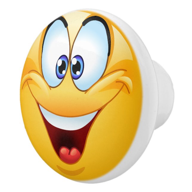 Bouton de tiroir à visage joyeux - SRF (Droite)