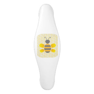 Bouton de tiroir de ruche d'abeille à miel en nid