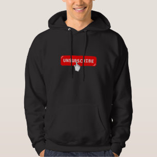 Bouton Désabonnement Funny Geek Sweat - shirt à