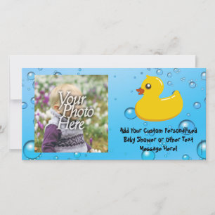 Bouton en caoutchouc mignon / Bulles bleues