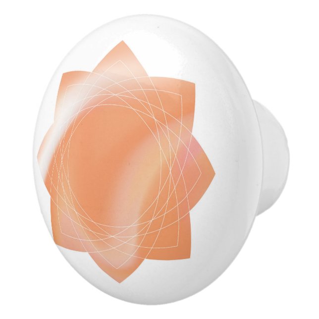 Bouton en céramique aux couleurs mixtes (Droite)