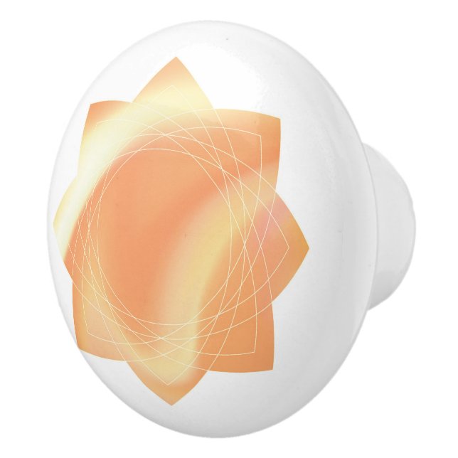 Bouton en céramique aux couleurs mixtes (Droite)